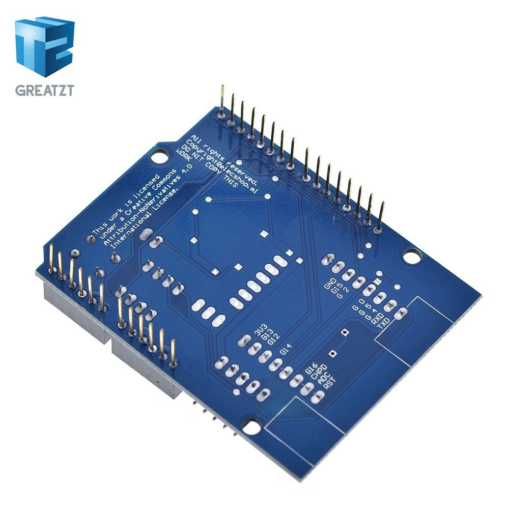 ESP8266 ESP-12E UART wifi беспроводной Щит макетная плата для Arduino UNO R3 электрические платы модули один