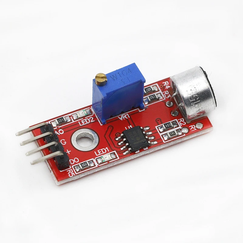 Высокочувствительный звуковой микрофон Сенсор обнаружения модуль для Arduino AVR