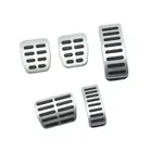 Чехол из нержавеющей стали для автомобильной педали Audi A3 для VW Polo 6N 9N 6R jetta MK4 для Skoda Fabia для Seat Ibiza 6K6L6JSeat Leon