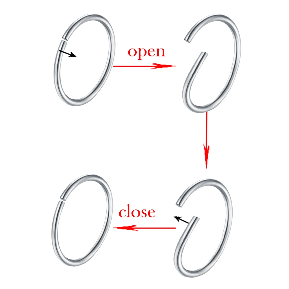 2 шт.Сексуальные ювелирные изделия для тела из нержавеющей стали бесшовные