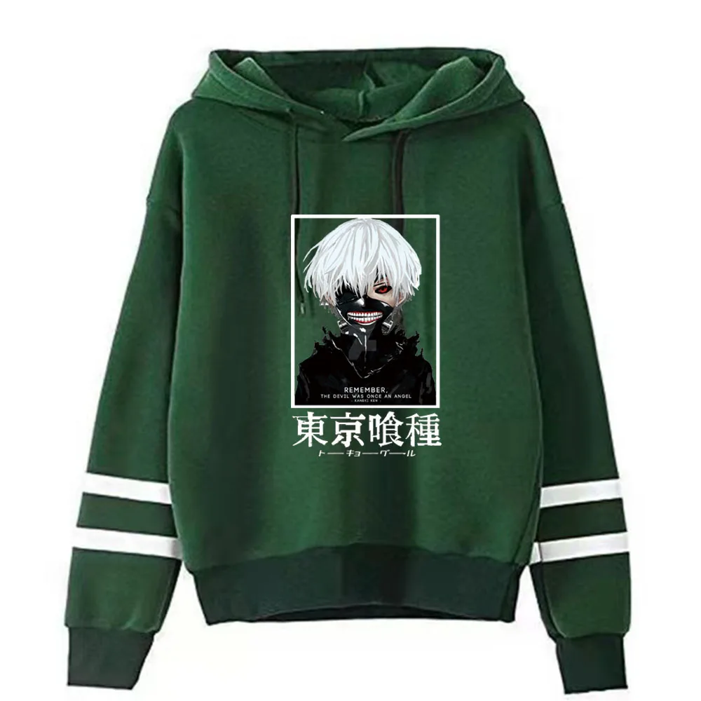 

Tokyo Ghoul Hoodie Hot Anime Pullovers Tops Long Sleeves Winter Autumn Male and Female