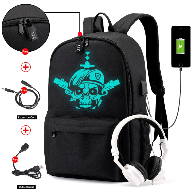 FPS игра мужской рюкзак школьные рюкзаки для подростков мальчиков девочек