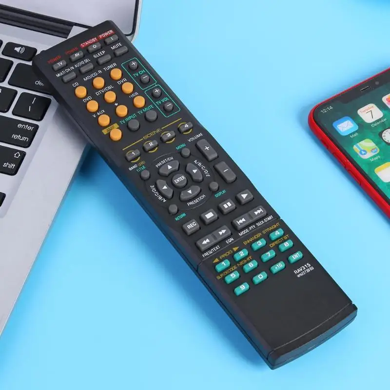 Универсальный пульт дистанционного управления для Yamaha RAV315 RX V363 V463 V561 2 батарейки