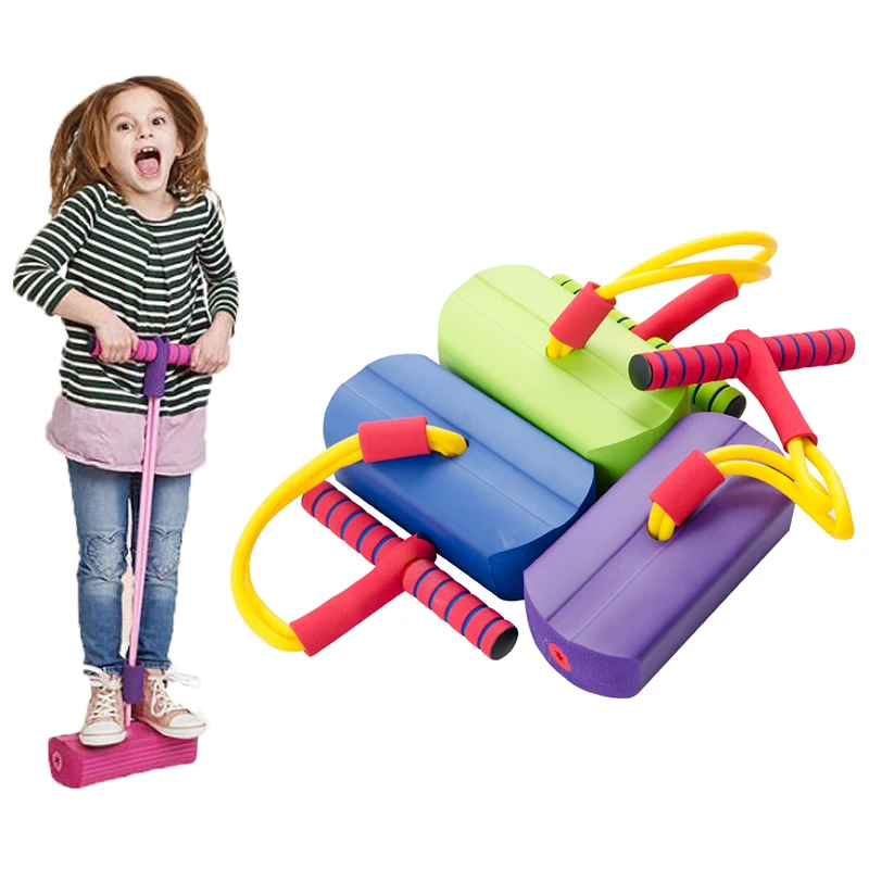 1 шт. обувь для прыжков уличная игрушка Спортивная пена Прыжки лягушка игра