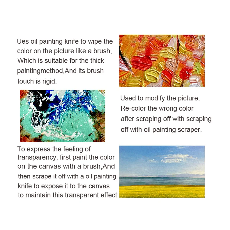 

Oil Painting Scraper KnifeAvailable Gouache Pigment Color Matching Drawing Tool Art Supplies For Artist Art Kit