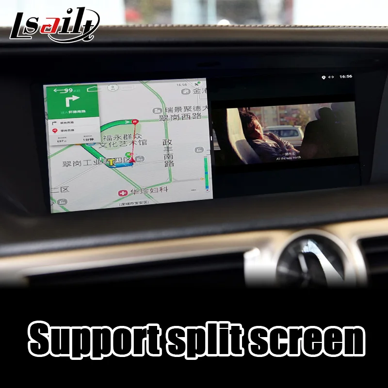 Видеоинтерфейс Lsailt PX6 CarPlay/ Android для Lexus GS GX LX RC RX 2013-теперь с Netflix YouTube GS350 GS300 GS250 |