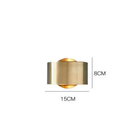 Copper Loft Nordic style American Industry Retro Art Simple Personality Aisle Bedroom Indoor Machine Head Wall Lamp Archaize
