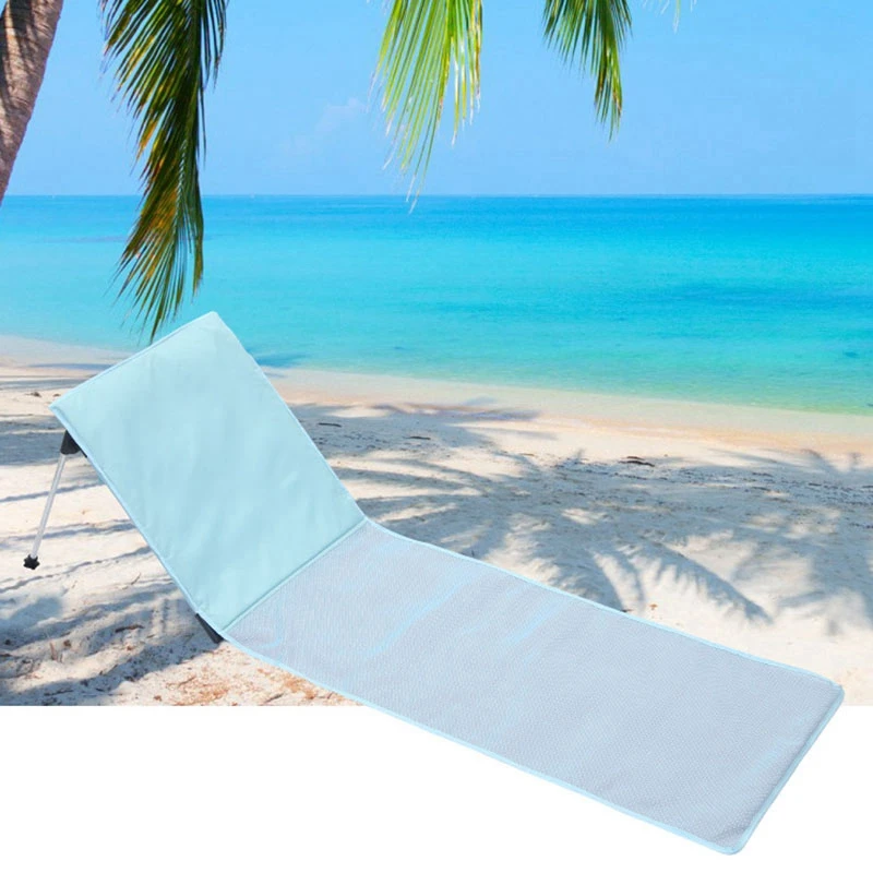Fiyat Açık Hafif şezlong Güneş şezlong Plaj Sandalyesi Mat Taşınabilir Katlanır Sandalye Arkalığı Seyahat Kamp Yatağı