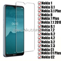 Tempered Glass For Nokia 3 1 Plus 6 1 7 1 2018 8 1 Protective Cover 7 2 6 2 4 2 3 2 2 3 Screen Protector Film