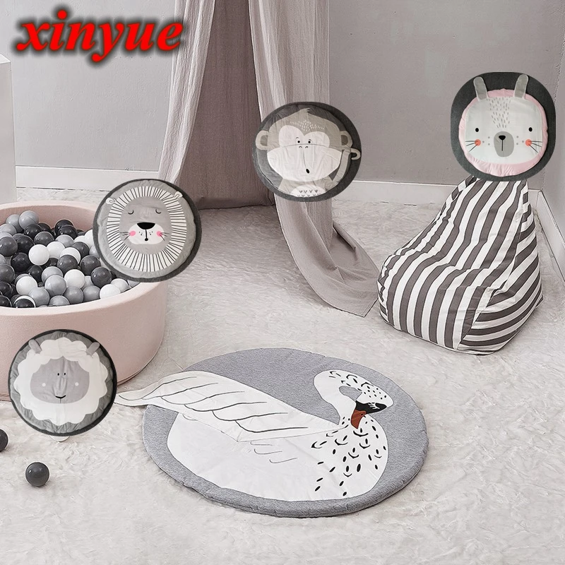 Детский игровой коврик с животными для спортзала детей детские игрушки Львом