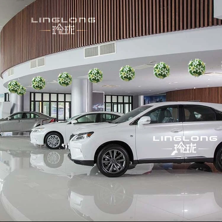 1 шт. зеленый травяной шар пластиковый растительный орнамент садовый декор для