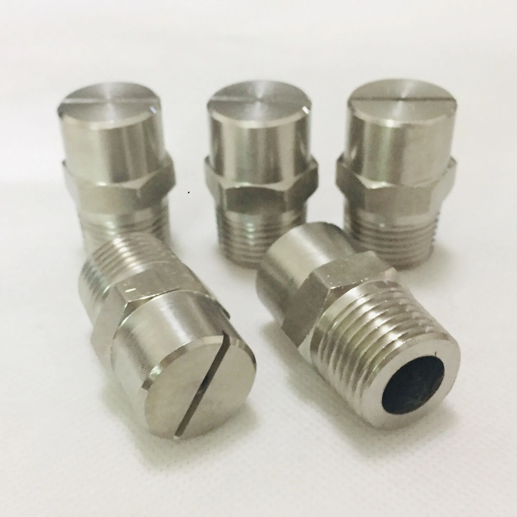 (10 шт./лот) 1/2 &quotSS304 vee струйный плоский вентилятор Распылительная насадка