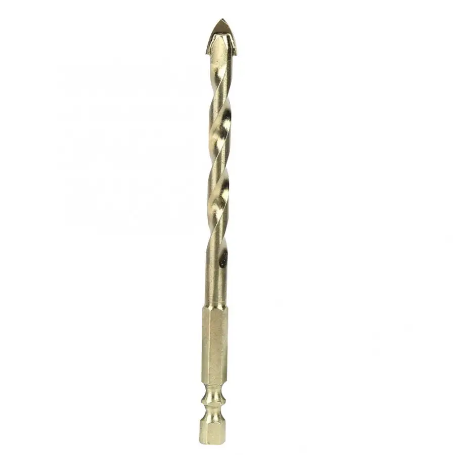 

Triangular Twisted Drill Bits Carbide Hex Shank Slotted Drill Bit for Ceramic Tiles Glass Cemented Carbide Drill Bits