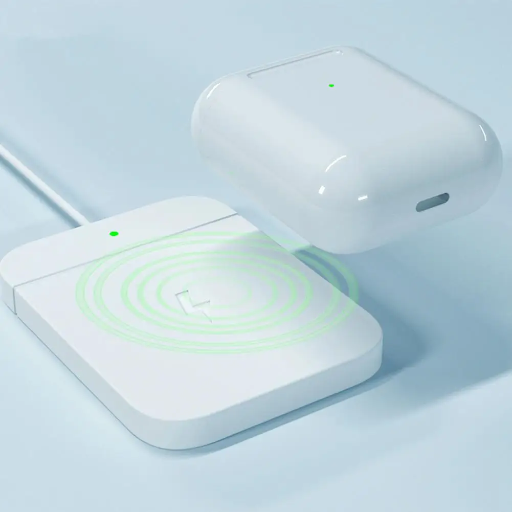 Новинка 2021 беспроводное зарядное устройство 2 в 1 док-станция для Apple 2/3 AirPods Pro