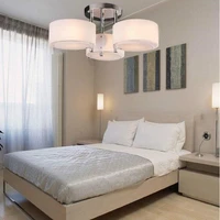 free shipping acrylic chandelier lights modern brief living room lights 1 7 lights 110 240v