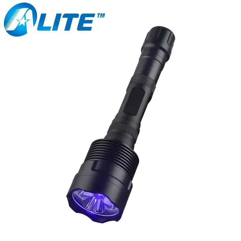 TMWT 395nm 365NM черный светильник фонарь 3LED самый мощный УФ ультрафиолетовый вспышка светильник фонарь с батареей 18650