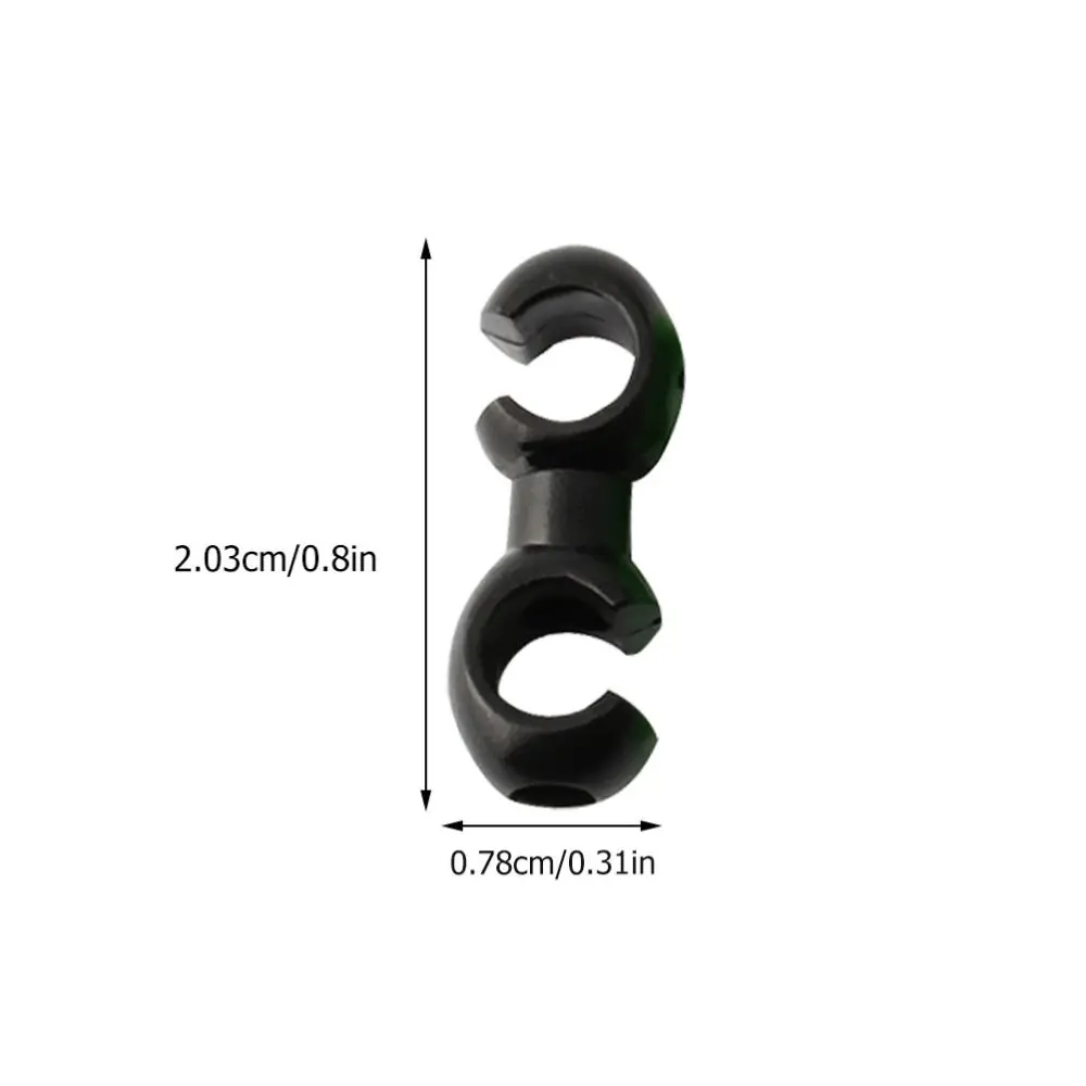 

12 Pcs Bike Cable Clips Bike Clips Wire Buckle Cable Buckle Random Color