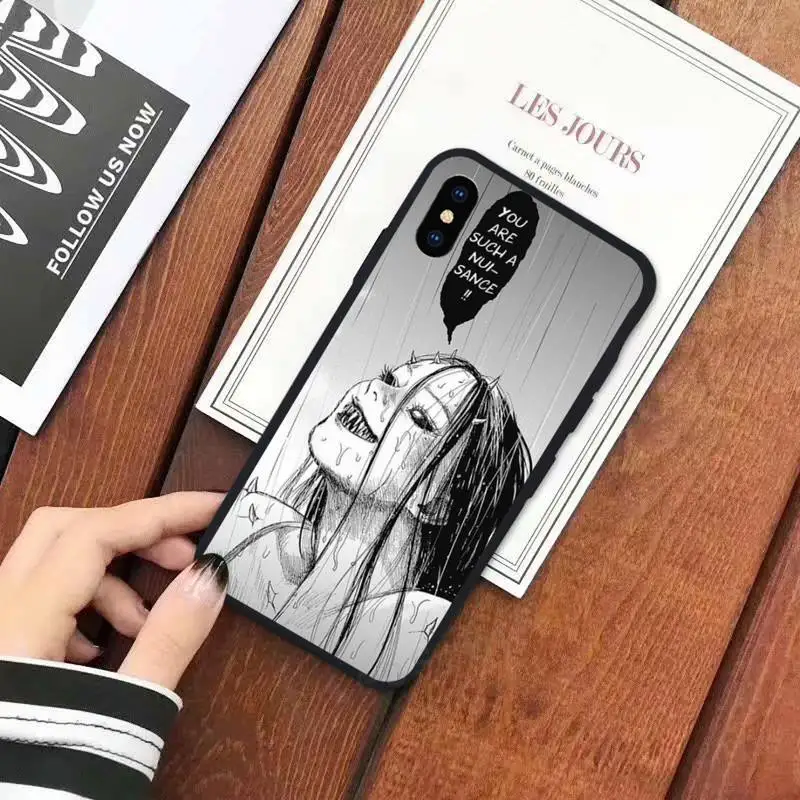 

Japanese horror comic Tomie Phone Case for iPhone 11 12 mini pro XS MAX 8 7 6 6S Plus X 5S SE 2020 XR