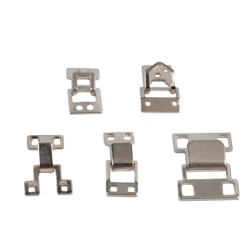 30 шт серебряных металлических кнопок крюк и глаз застежка DIY на кнопках