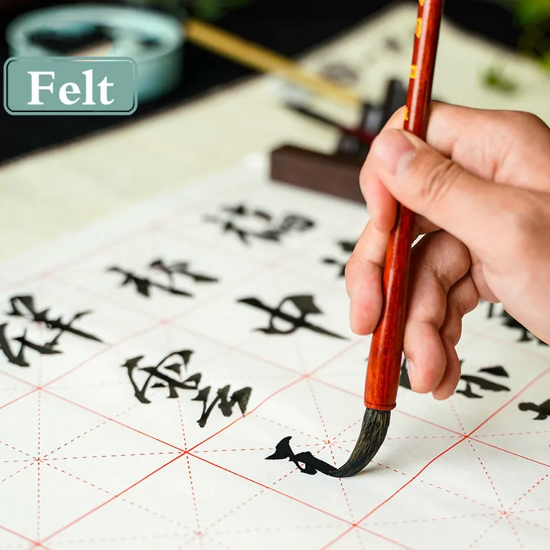 Китайская каллиграфия живопись войлок уплотненная кисть для письма мягкая