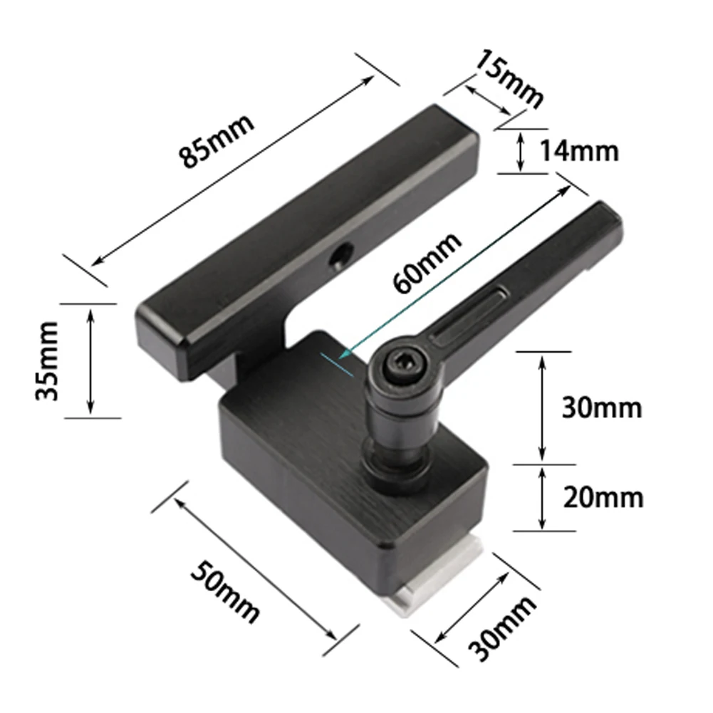 DIY инструмент Торцовочная дорожка стопор Деревообработка стоп для Т образных