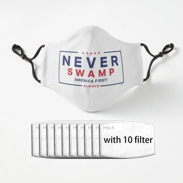 

Никогда не болотный унисекс Блестки Блестящие Бриллианты Женские мужские Регулируемые защитные маски Многоразовые Дышащие маски для лица