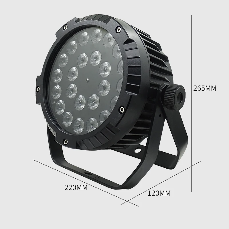 IP65 Водонепроницаемый светодиодный светильник Par 24x12W RGBW 4in1 наружный