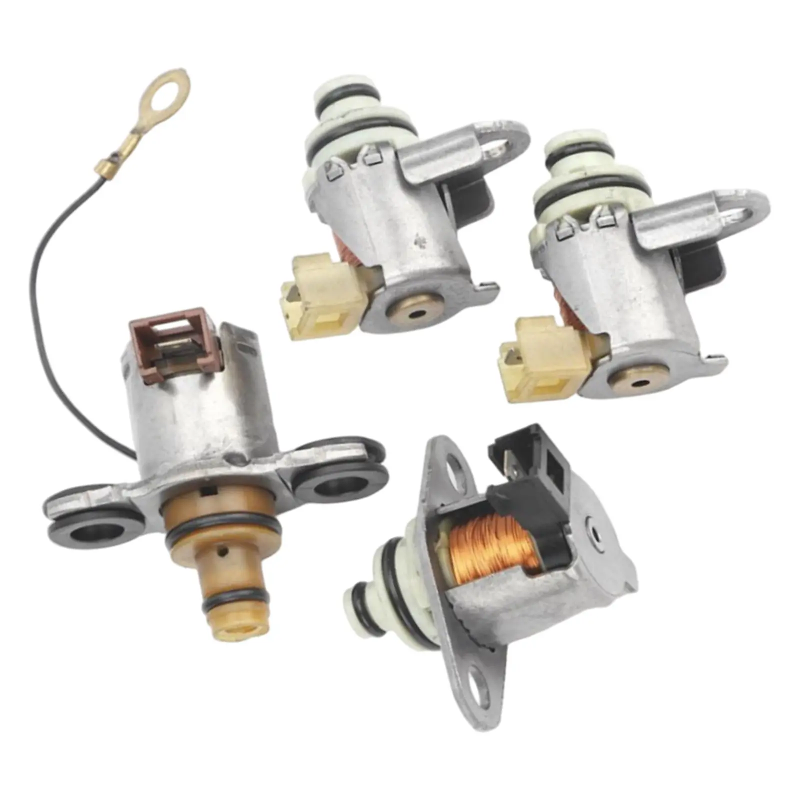 

4x JF402E JF405E G6T46571 45663-02700 Transmiion Solenoids, Replacement Acceories Supplies for Chevolet Series