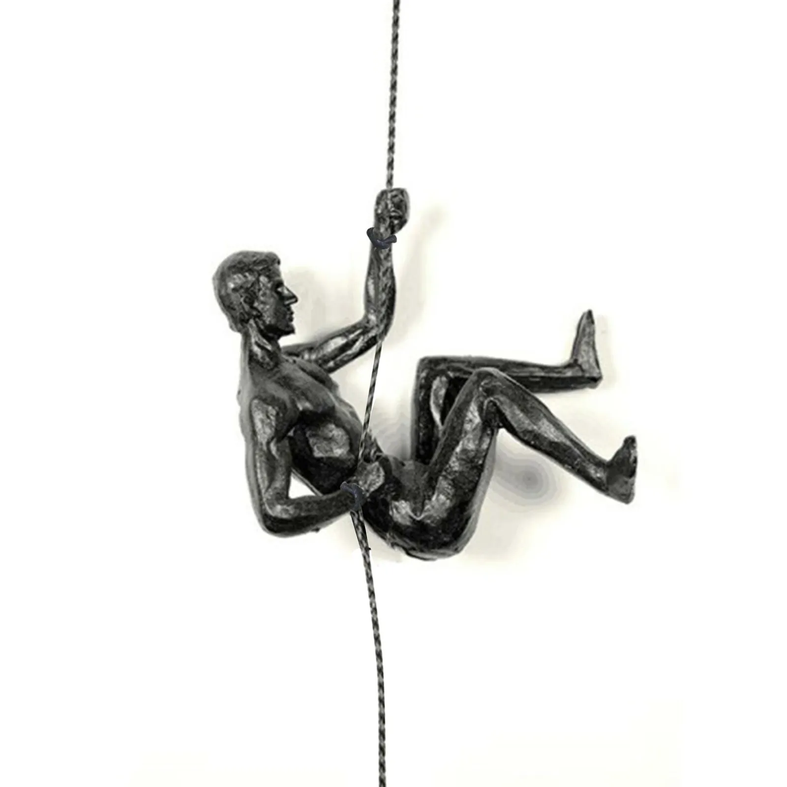 Rock Climbing Character Sculpture Wall Hanging Background Outdoor Sport Decoration Art Creative Statue 1PC | Дом и сад