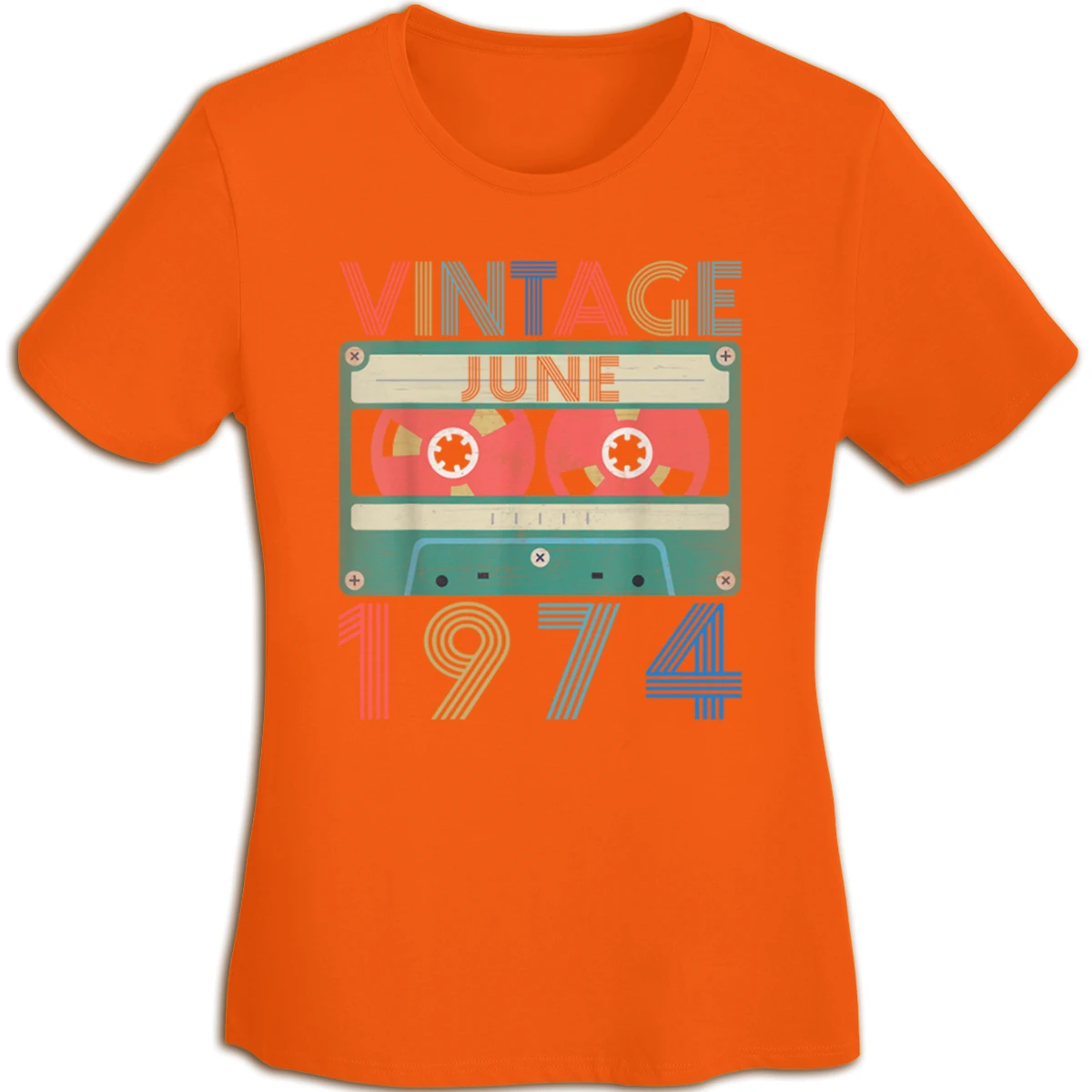 

Women's short-sleeved T-shirt Pattern00002Tape Women's T-shirts