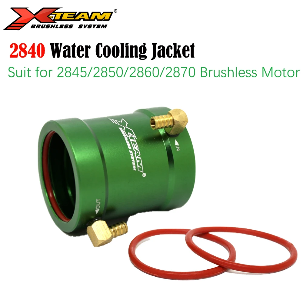 X-TEAM RC лодочный двигатель полностью Металлическая водоохлаждающая оболочка 2840