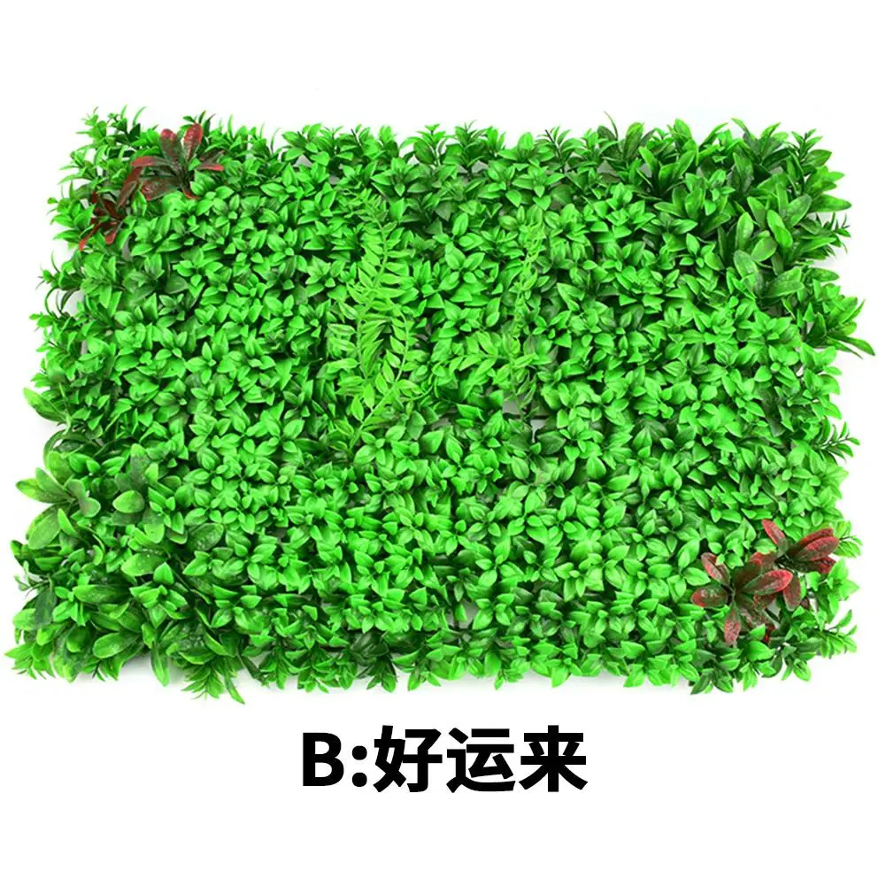 Искусственные растения пластиковые поддельные газон Зеленые украшения для