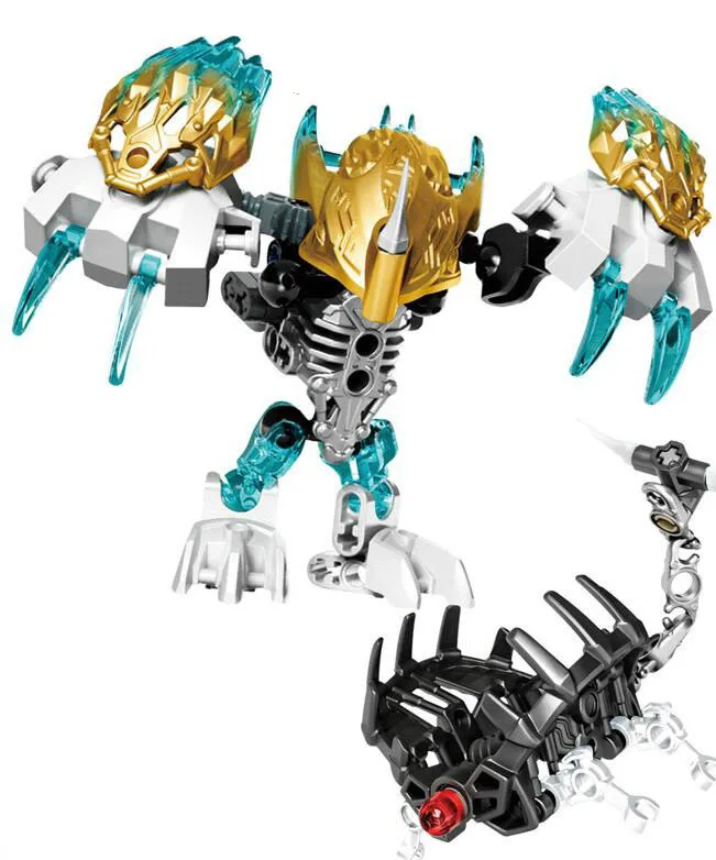 XSZ 609 6 Биохимический воин Bionicle Melum Creature of Ice Bricks детский подарок toyсовместимый с