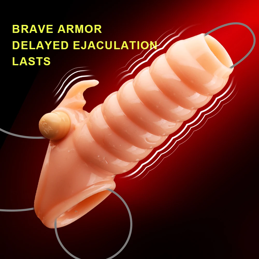 Вибрационный рукав для мужчин мужское кольцо интимные товары увеличитель пениса