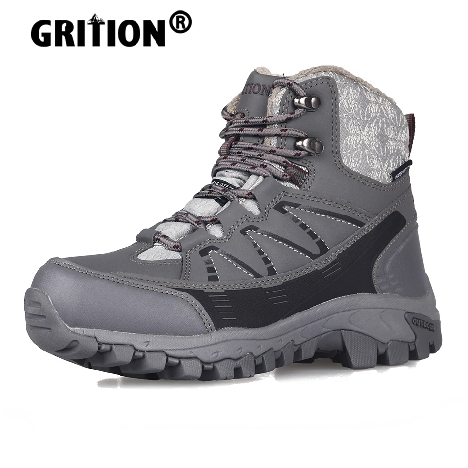 GRITION/женские ботинки Повседневная обувь для пеших прогулок Водонепроницаемые