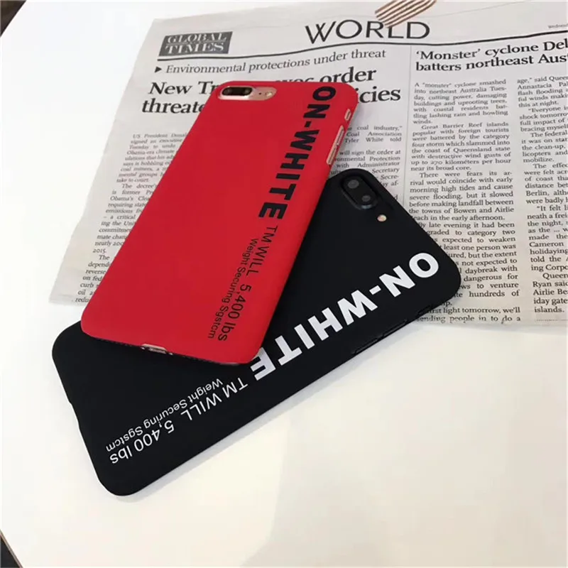 Модный белый чехол для телефона iPhone SE 5s 6s 6 S 7 Plus 8 8plus X брендовый чехол Coque Funda для iPhone Xs Max iPhone7 6,5