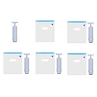 Вакуумные пакеты для сушки наполнителя, сушилка с ручным насосом, влагостойкий материал ТПУпла, 1 комплект