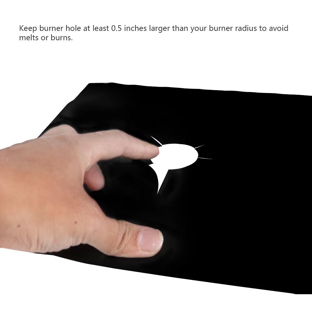 4 шт. многоразовая антипригарная фольга для газовой плиты варочной панели