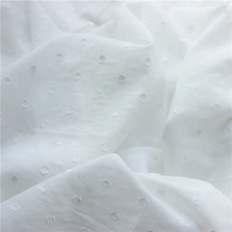 100% хлопчатобумажная ткань для одежды сделай сам одежда швейная аксессуары белая