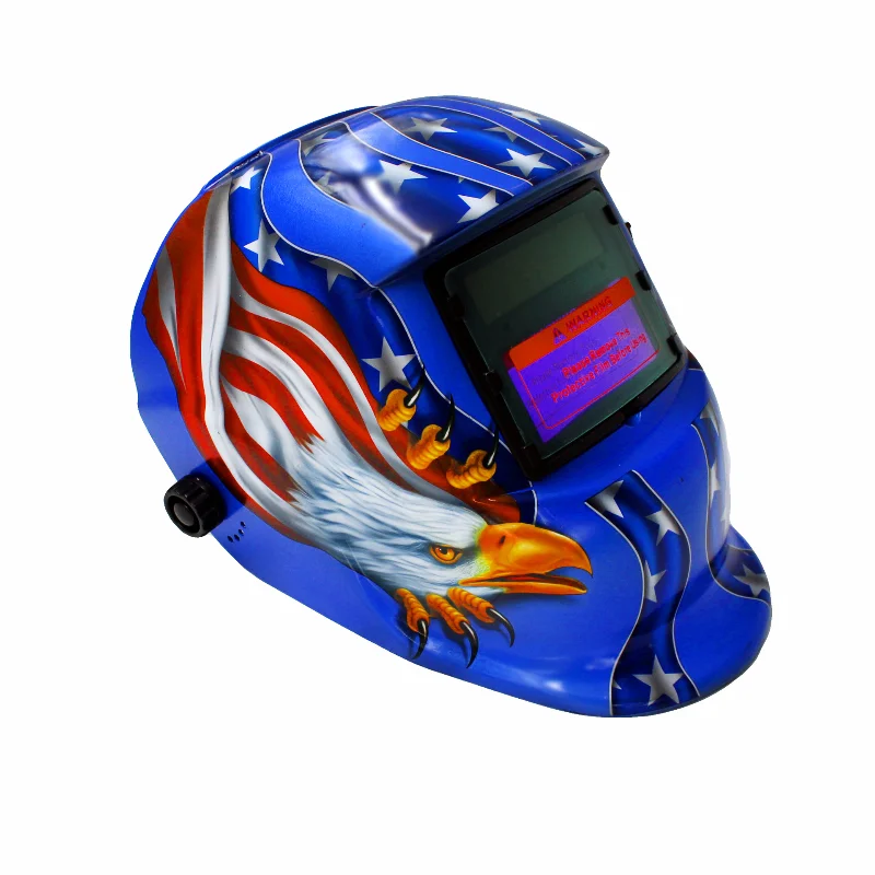 Сварочная шляпа с автоматическим затемнением на солнечной батарее