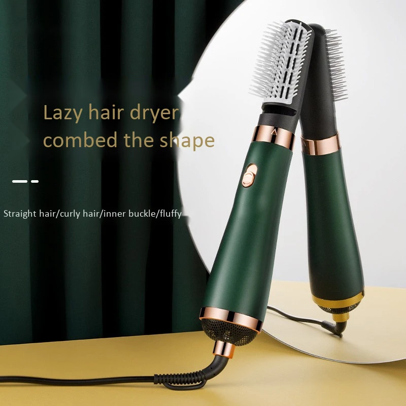

Hair Dryer Machine 3 in 1 Multifunction Hair Styling Tools Hairdryer Hair Curler Straightener Dryer Comb Brush EU Plug
