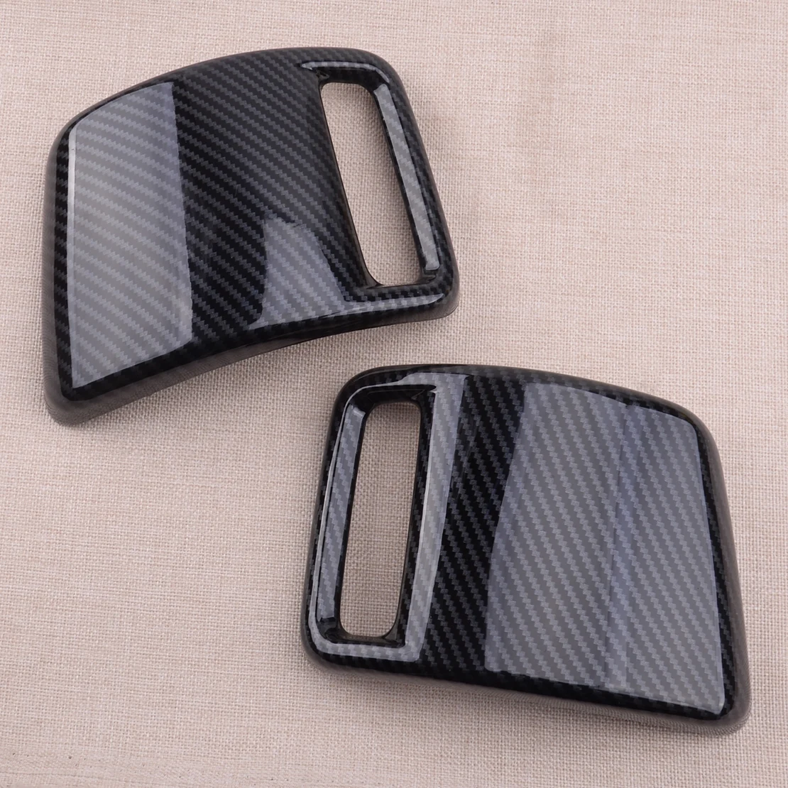 

1 Pair ABS Carbon Fiber Style Rear Tail Light Lamp Cover Trim Fit for Dodge Ram 1500 2019 2020 2021 Car Styling