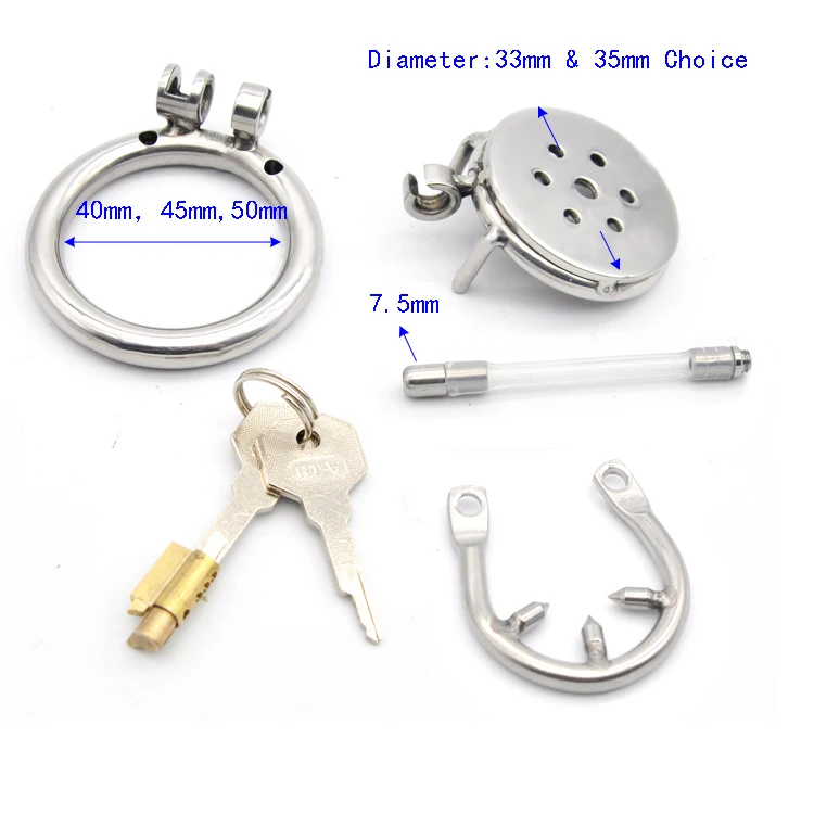 Мужской аппарат для целомудрия супер маленький пояс секс игрушка A399 из