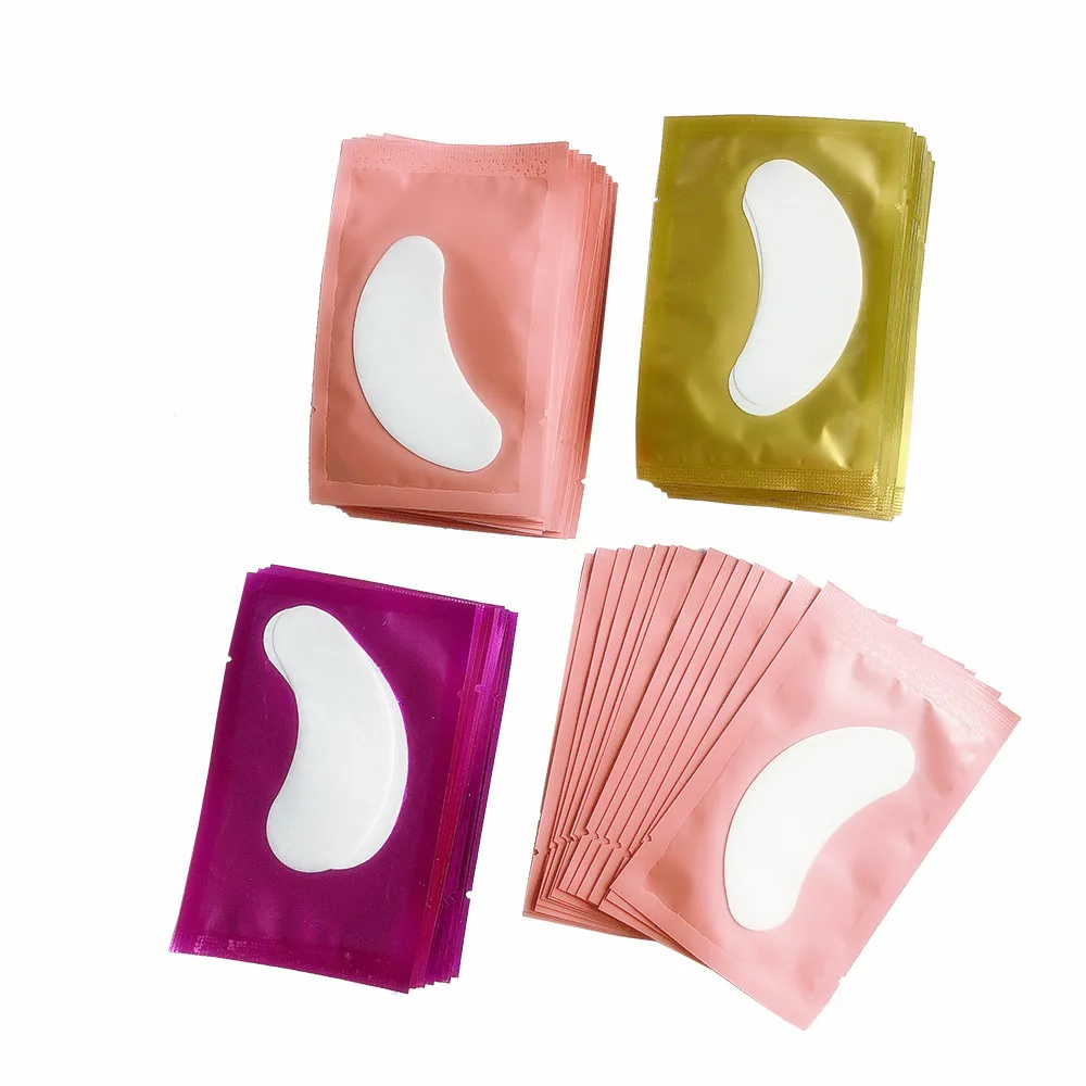 Патчи для наращивания ресниц Viplash бумажные накладки наклейки безворсовые