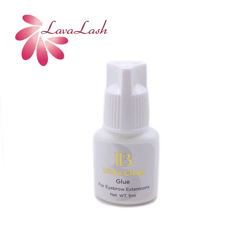 

1 Bottle IB Ibeauty Ultra Clear Glue White Cap 5ml for Eyelash Extensions Makeup Tools Novice Practice Transparent Korea Beauty