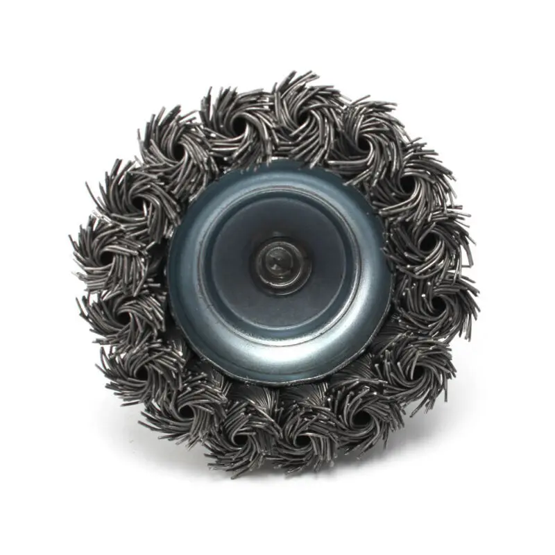 

Wire Wheel Cup Brush 3inches 75mm 6mm Metal Wire Wheel Cup Brushes Die Grinder Drill Stainless Steel Brush