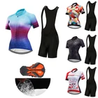 Летняя одежда из лайкры для шоссейного велосипеда, женские шорты-комбинезон 2022, комплект из Джерси для велоспорта, женское платье, велосипедная одежда, костюм для горного велосипеда, Униформа, комплект одежды