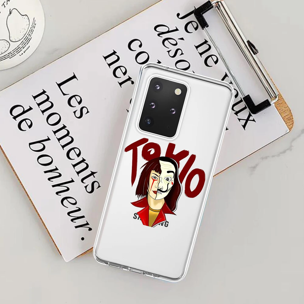 

Spain TV The Hack House La Casa de papel For Samsung Galaxy S20 Plus Case S8 S7 S10 S9 J3 J5 J7 J4 J6 J8 2018 Ultra phone case