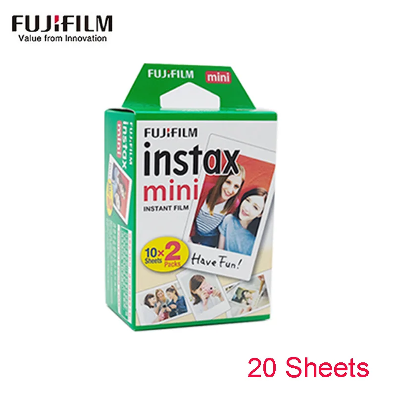20 - 100 листов белая пленка ujifilm Instax Mini 10 40 60 80 для камеры Мгновенной Печати FUJI 9 11 8 7s 70
