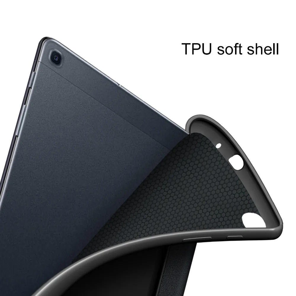 Ультра тонкий PU чехол для samsung Galaxy tab A 10,1 SM-T510 T515 планшет чехол для samsung tab a 10.1 чехол